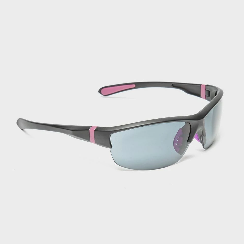 Women's Half Frame Sport Wrap Sunglasses 3 Women's Half Frame Sport Wrap Sunglasses