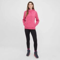 Women's Marl Fleece Hoodie -Peter Storm go 095128 c
