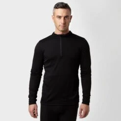 Mens' Long-sleeve Thermal Zip Top