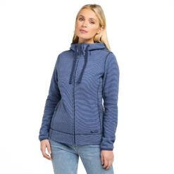 Women's Full-zip Hooded Stretch Fleece -Peter Storm go 258570 z