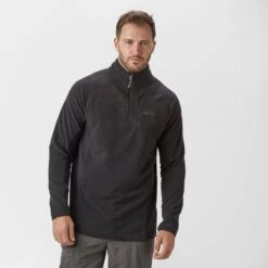 Men’s Grid Half-Zip Fleece