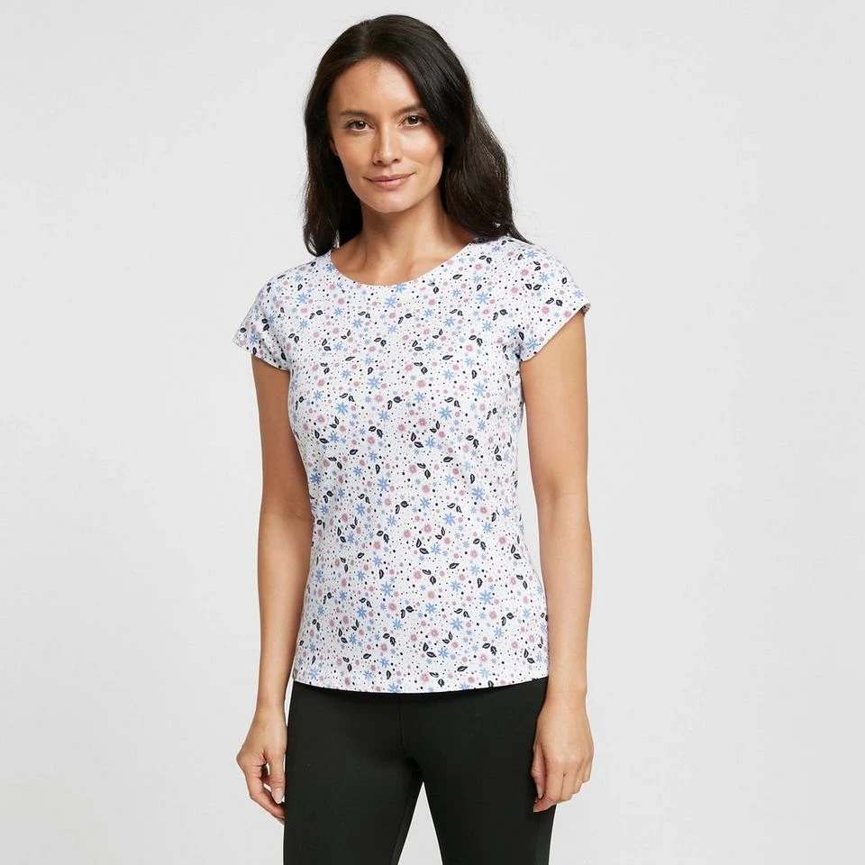 Women’s Ditsy Print Short Sleeved Tee 3 Women’s Ditsy Print Short Sleeved Tee