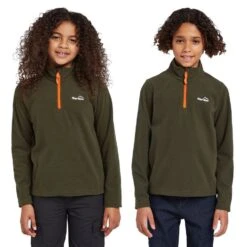 Kids’ Bracken Half Zip Fleece -Peter Storm go 558924 z