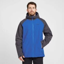 Men's Colour Block Waterproof Jacket